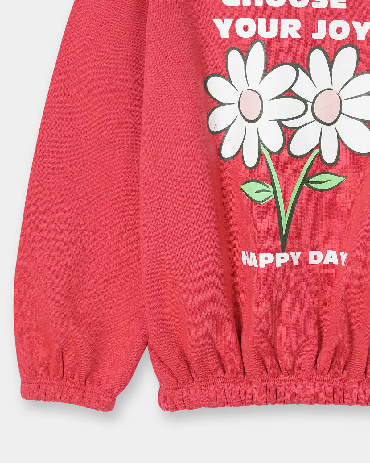 Girls Typography Sweatshirt - Engine - Buy Now
