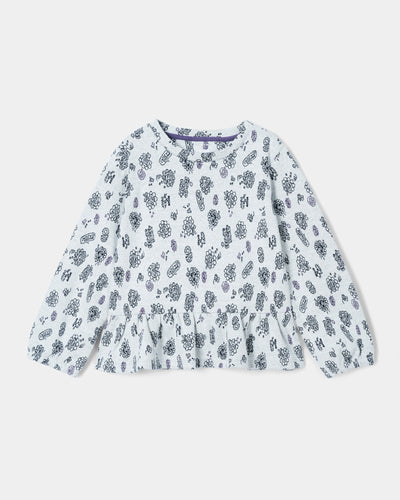 Girls Printed Sweatshirt