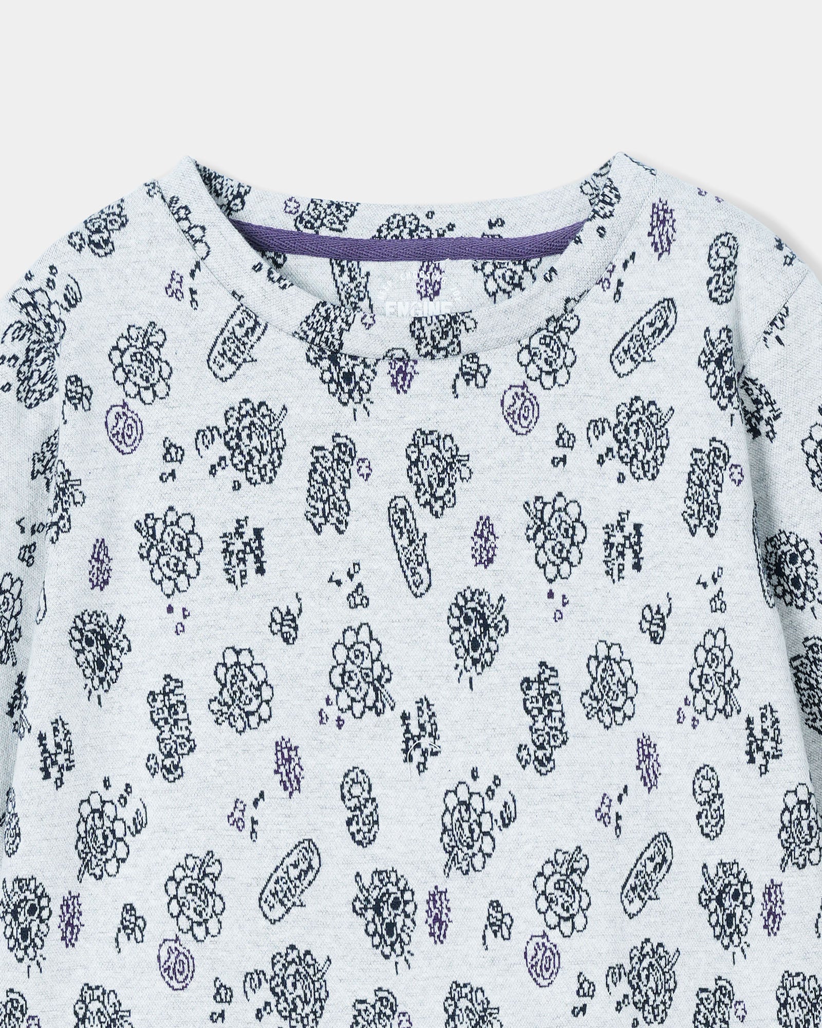 Girls Printed Sweatshirt - Engine - Buy Now