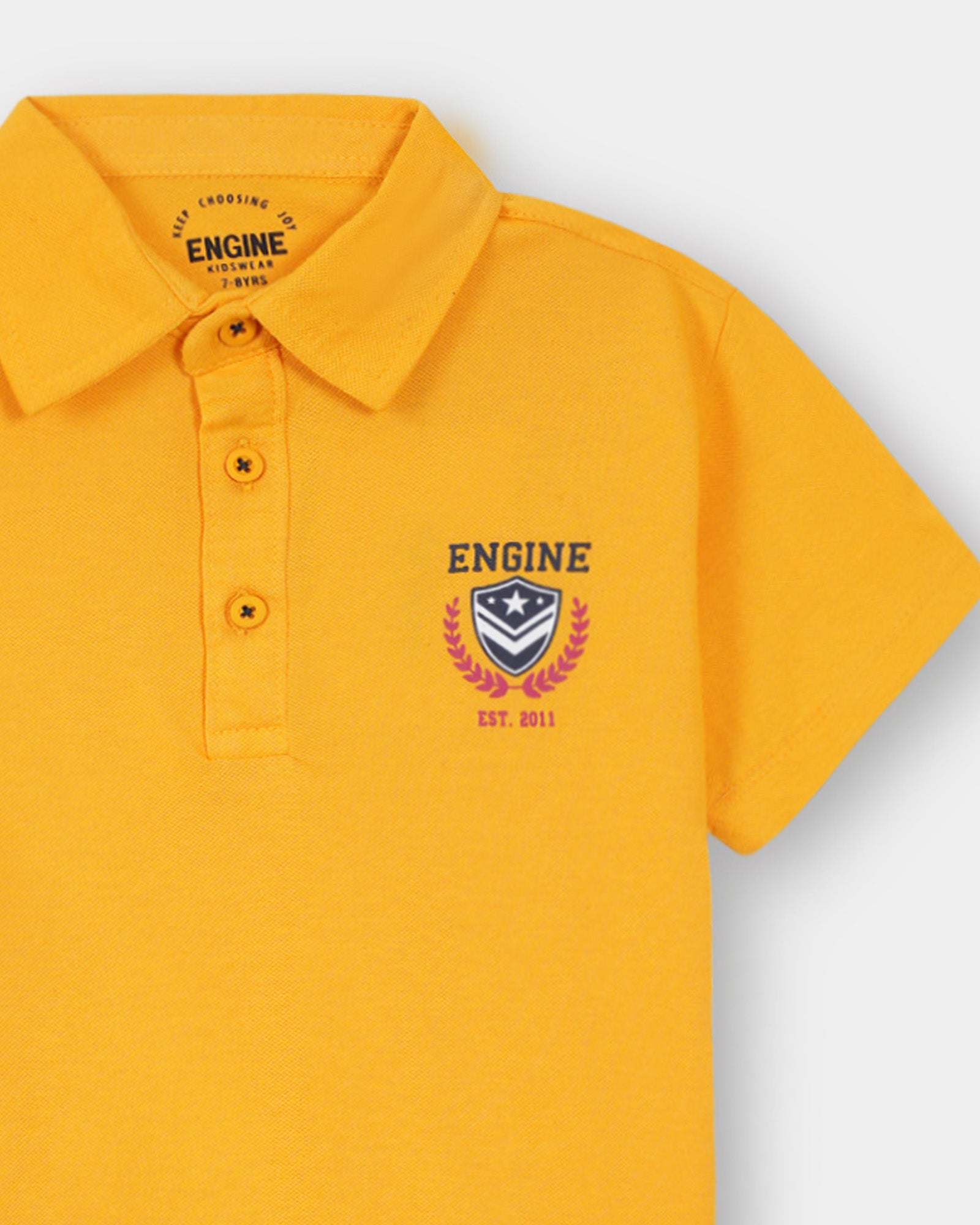 Boys Polo Tee - Engine - Buy Now