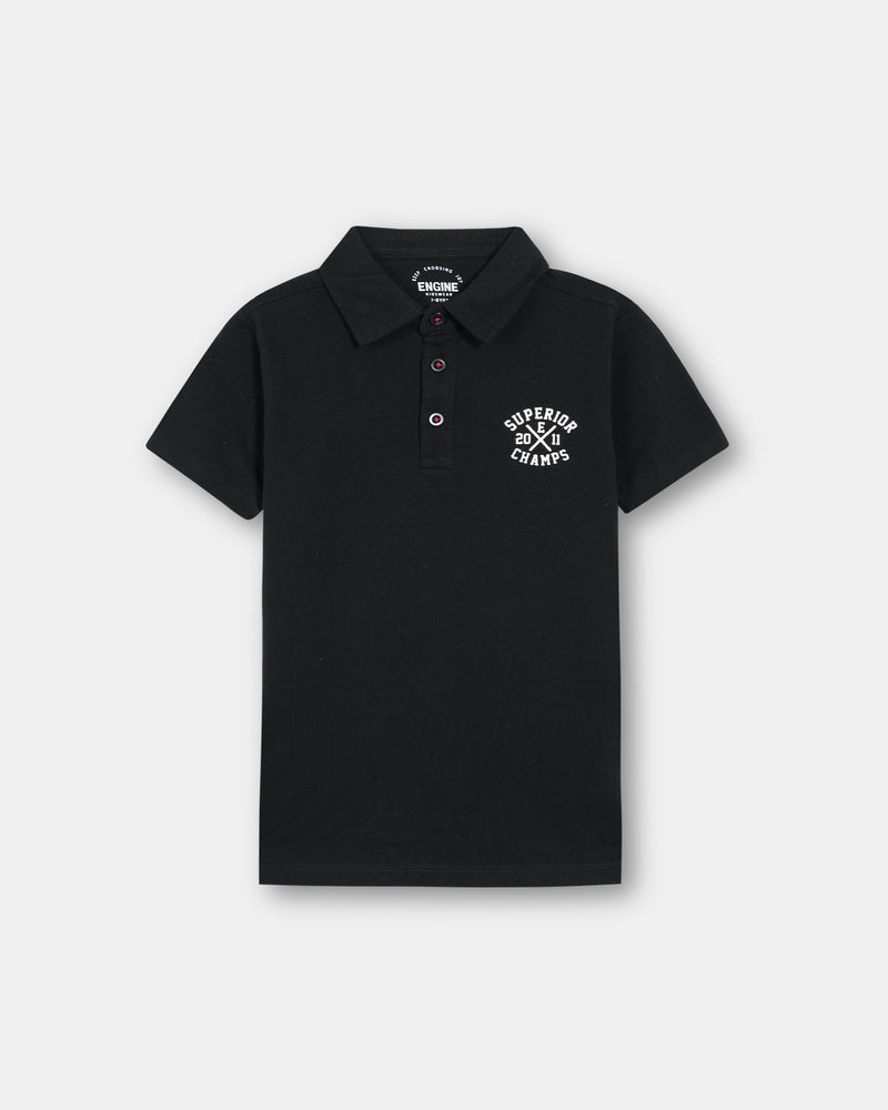 Boys Polo Tee - Engine - Buy Now