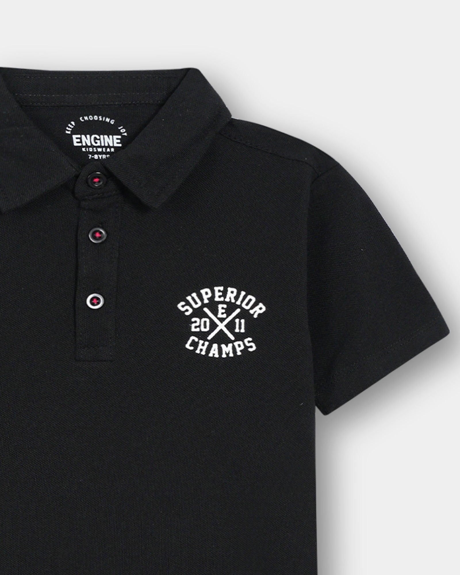 Boys Polo Tee - Engine - Buy Now