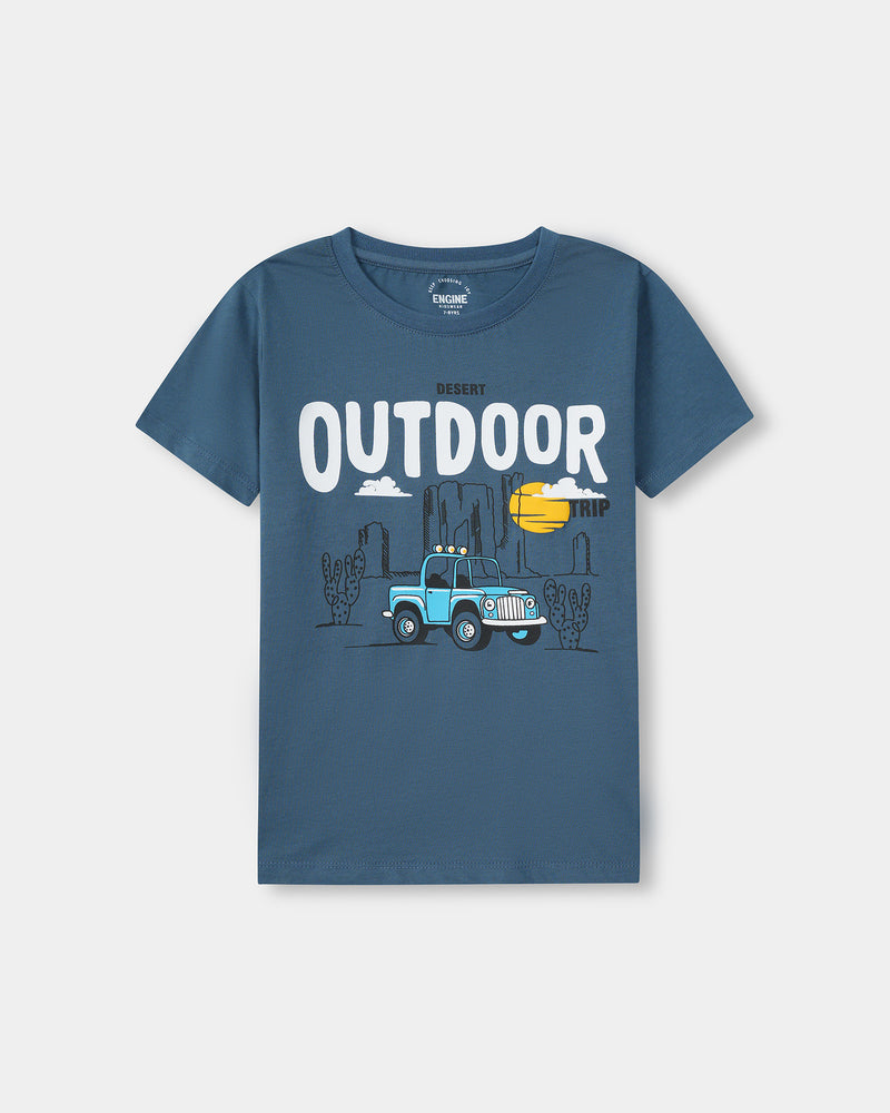 Boys T Shirt - Engine - Buy Now