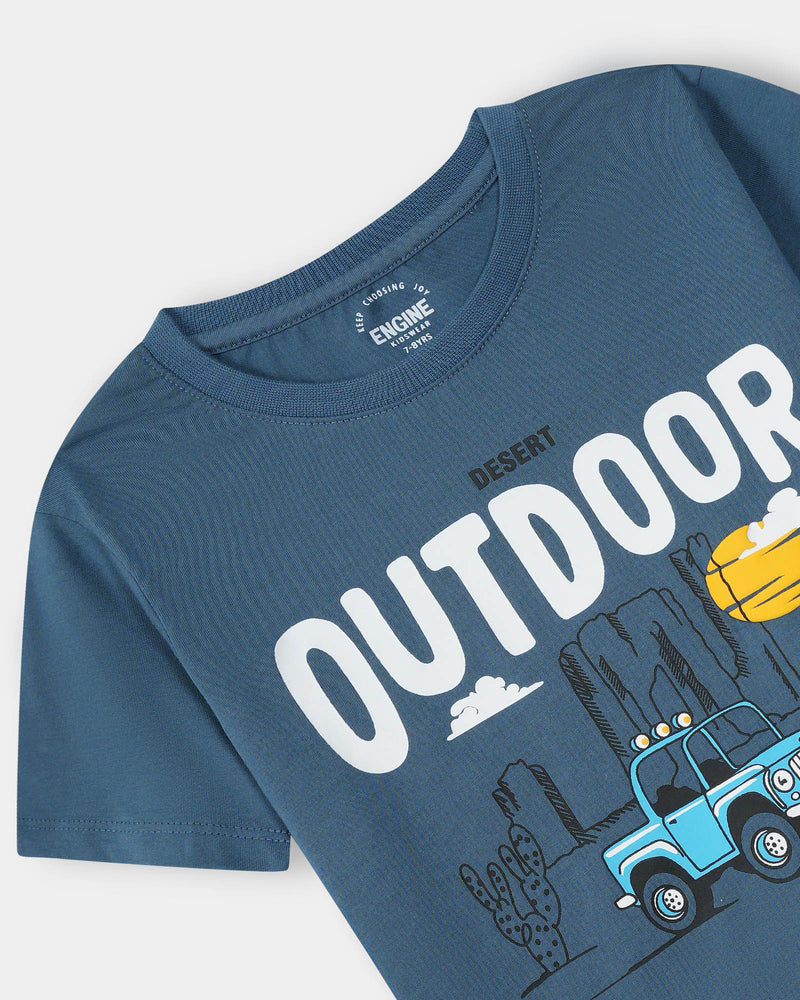 Boys T Shirt - Engine - Buy Now