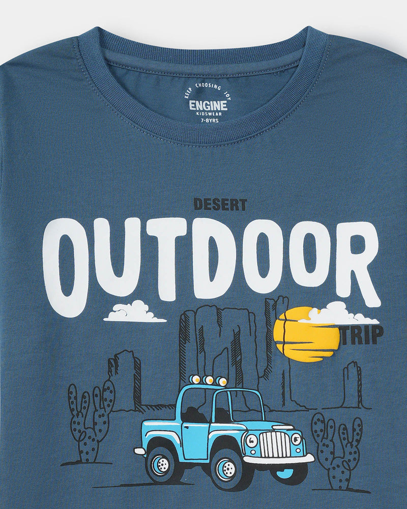 Boys T Shirt - Engine - Buy Now