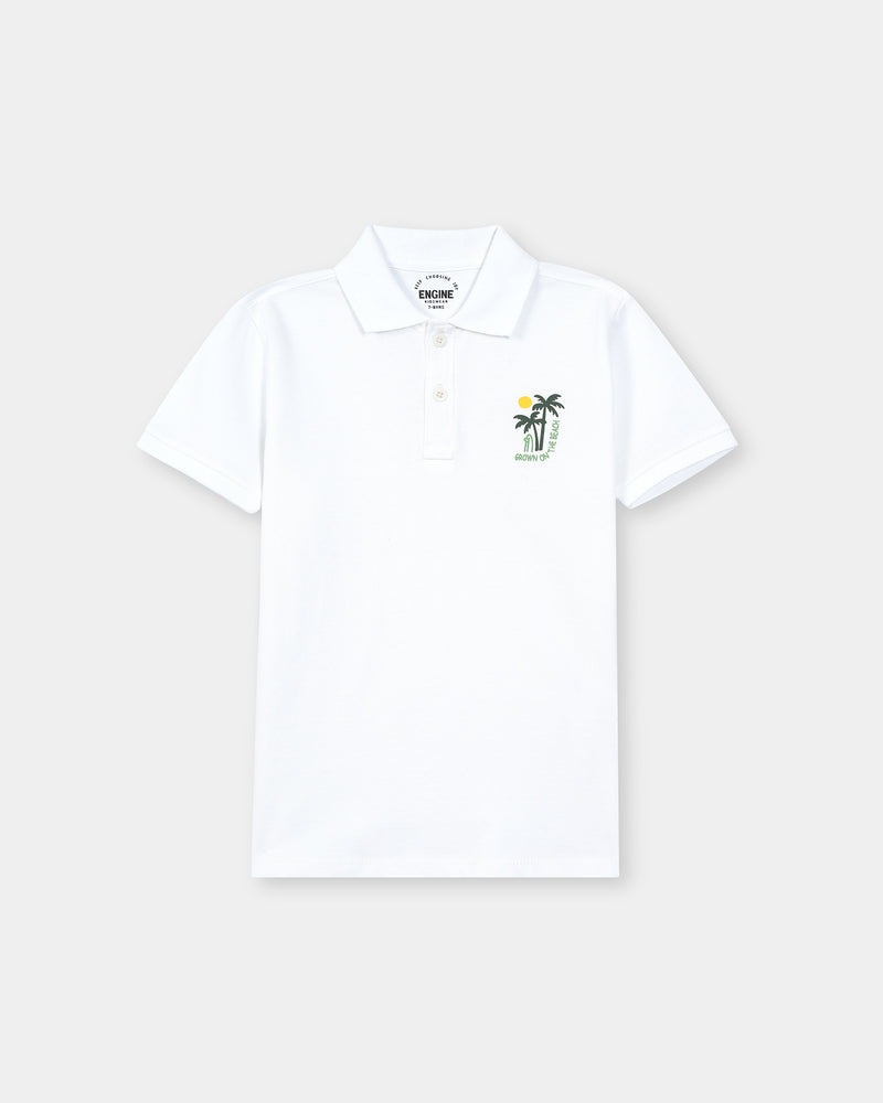 Boys Polo Tee - Engine - Buy Now