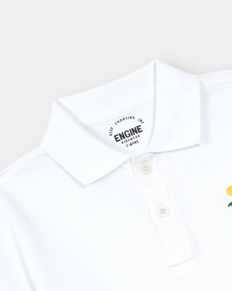 Boys Polo Tee - Engine - Buy Now