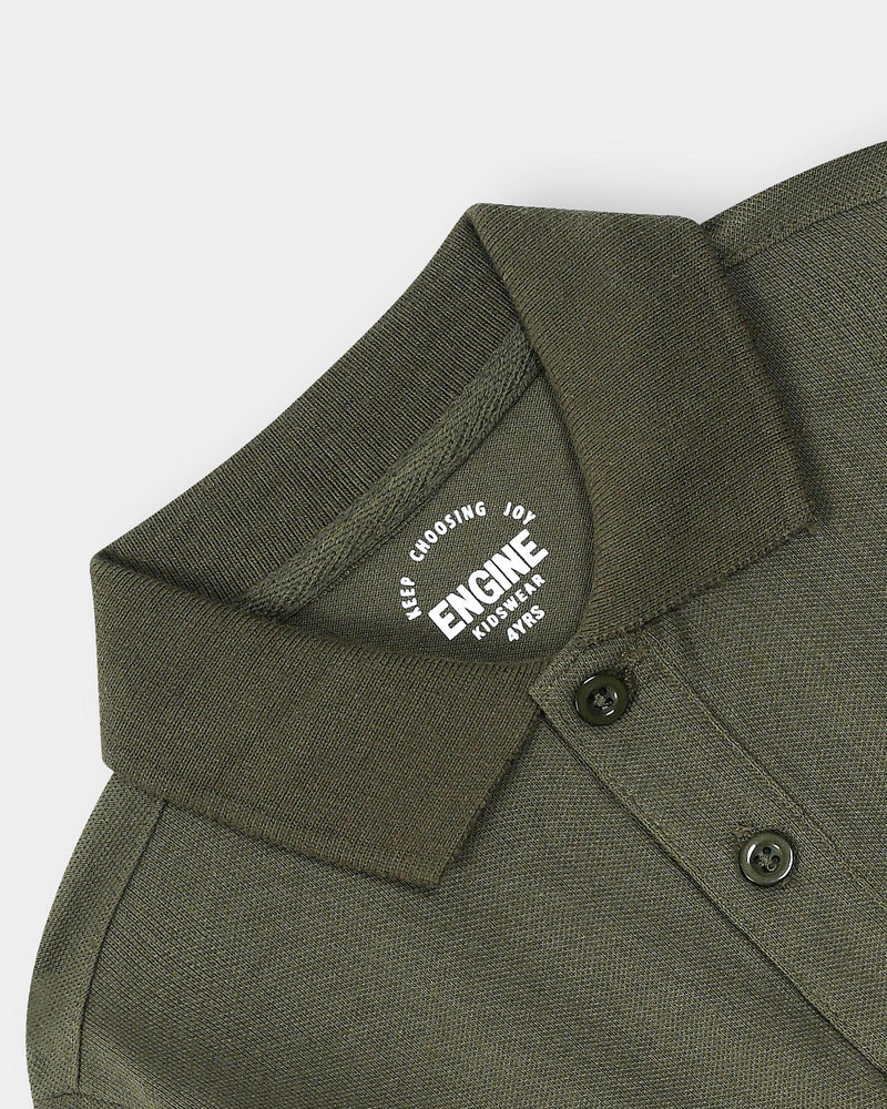 Boys Polo Tee - Engine - Buy Now