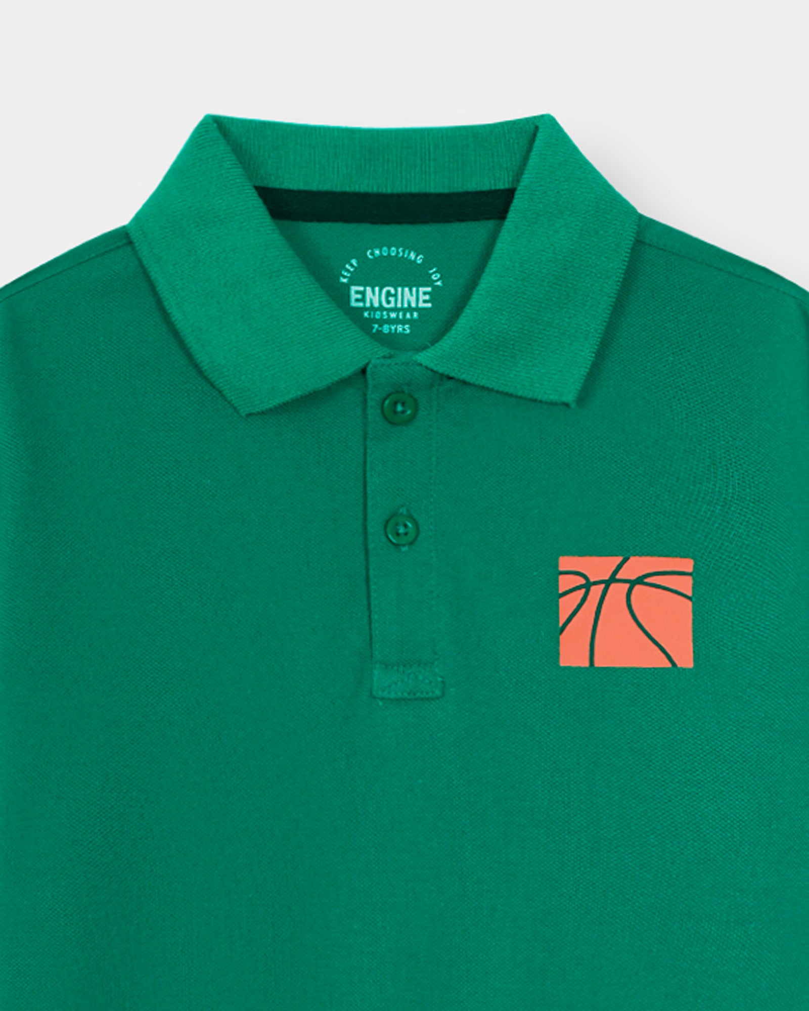 Boys Polo Tee - Engine - Buy Now