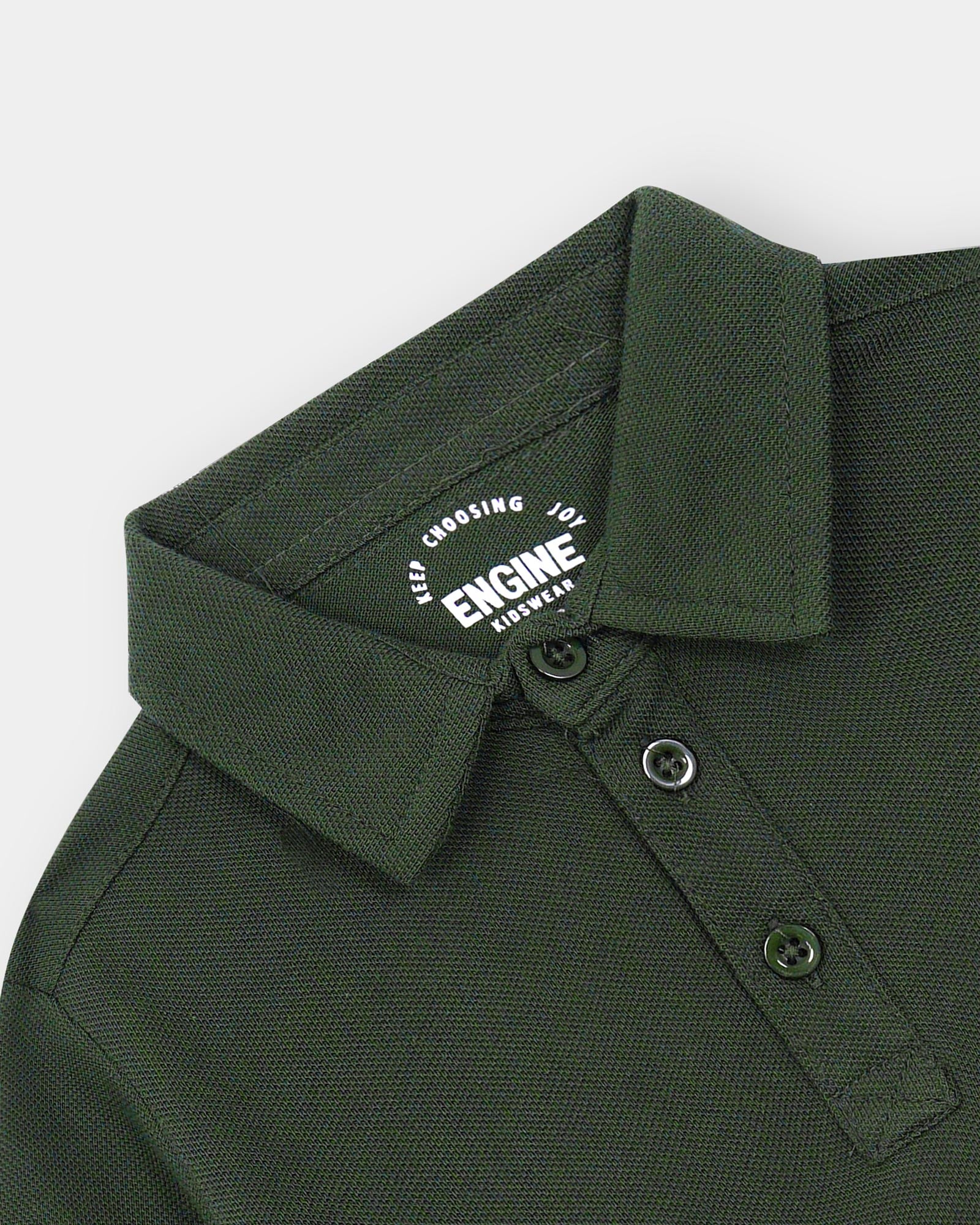 Boys Polo Tee - Engine - Buy Now