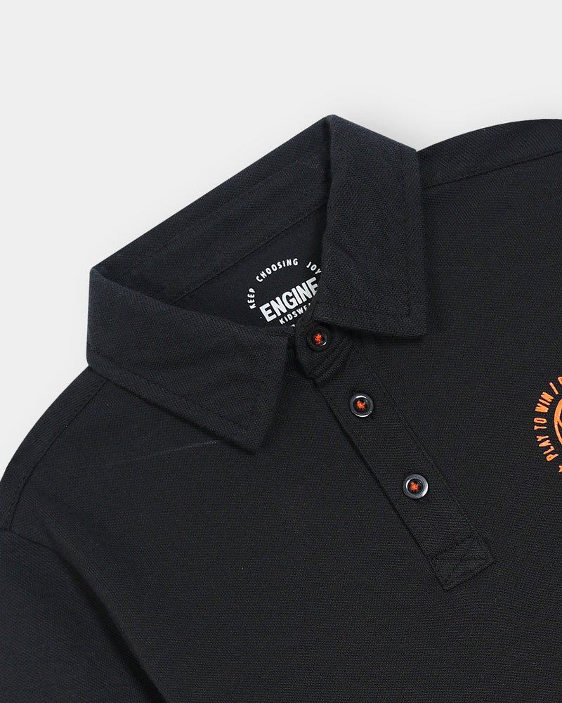 Boys Polo Tee - Engine - Buy Now