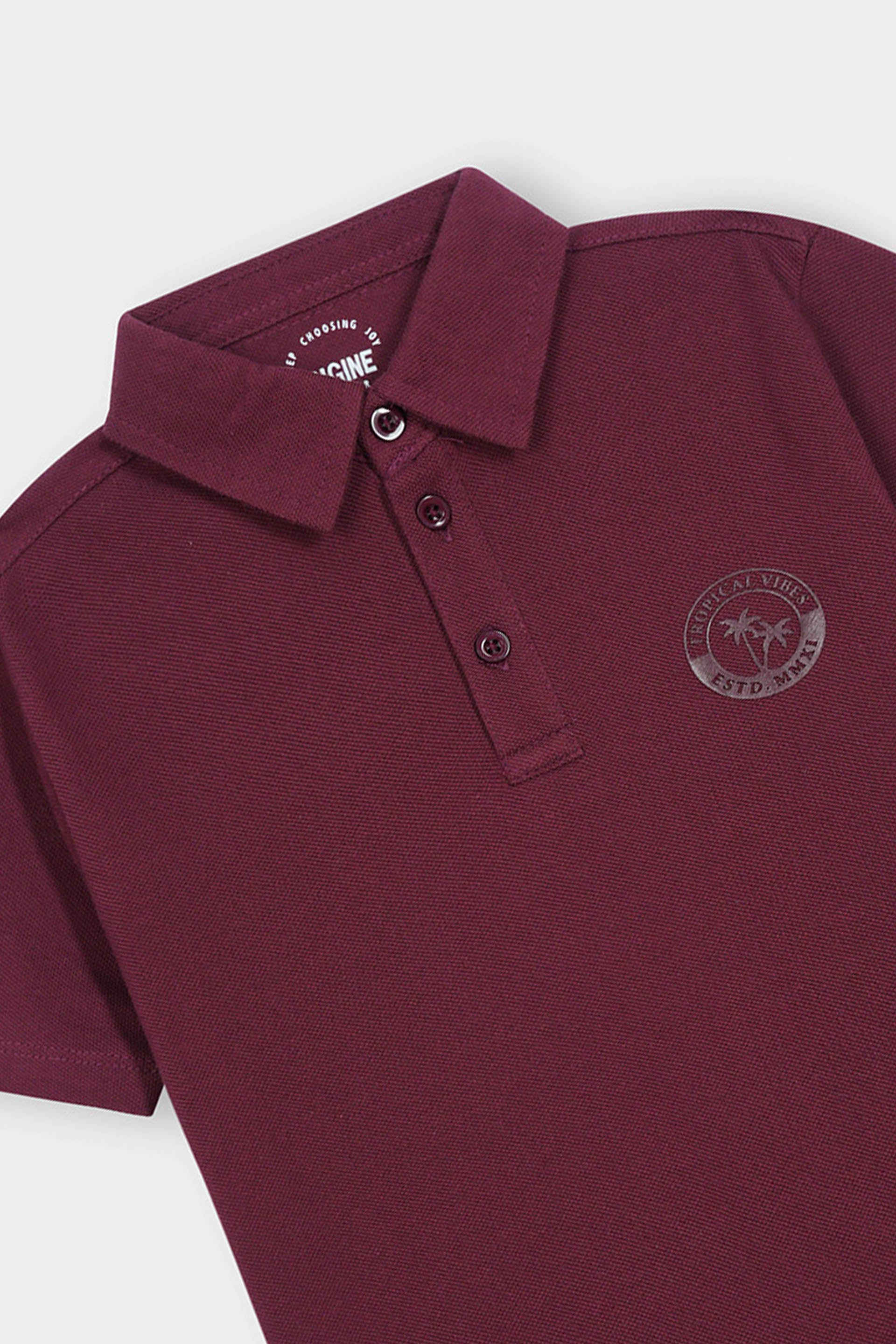 Boys Polo Tee - Engine - Buy Now