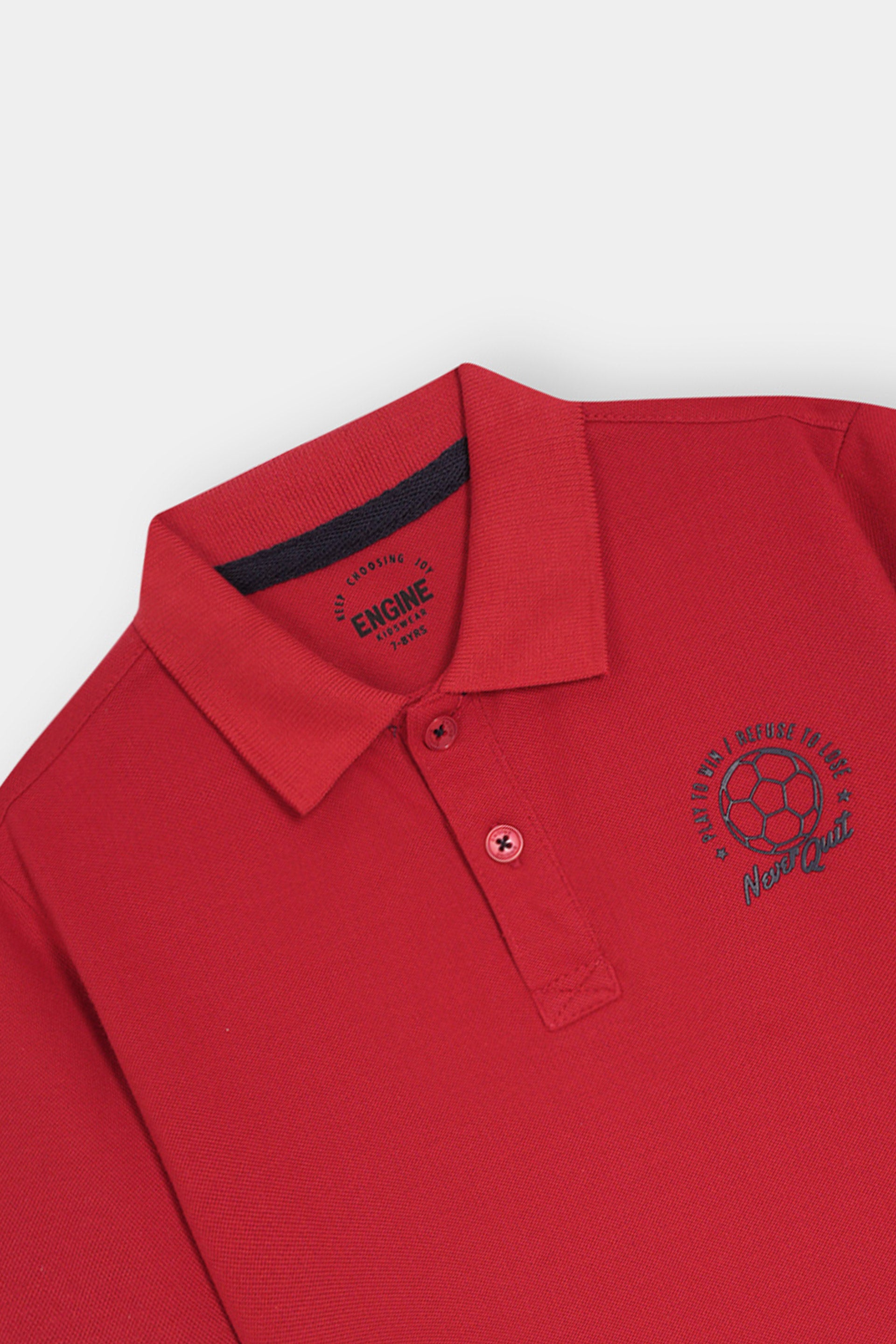 Boys Polo Tee - Engine - Buy Now