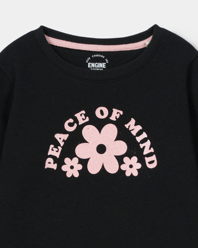 Girls Graphic Sweatshirt
