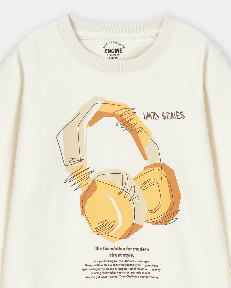 Boys Graphic Sweatshirt - Engine - Buy Now
