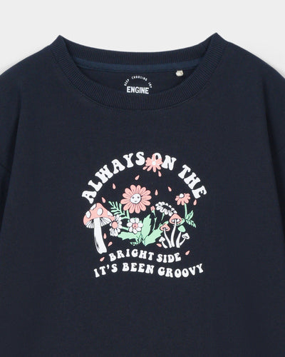 Girls Graphic Sweatshirt