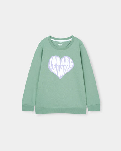 Girls Graphic Sweatshirt