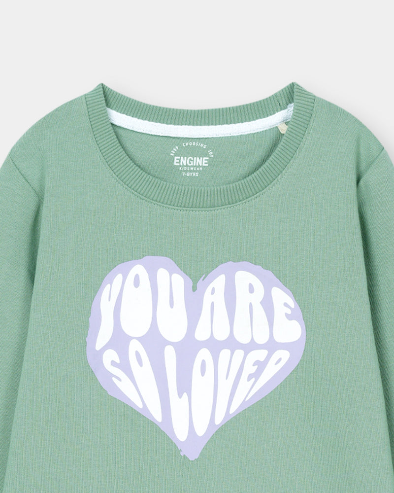 Girls Graphic Sweatshirt - Engine - Buy Now