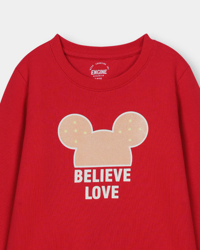 Girls Graphic Sweatshirt