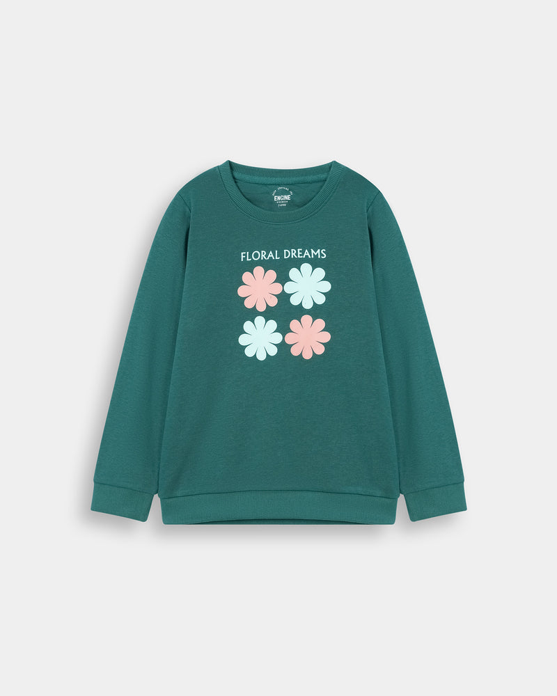 Girls Graphic Sweatshirt - Engine - Buy Now