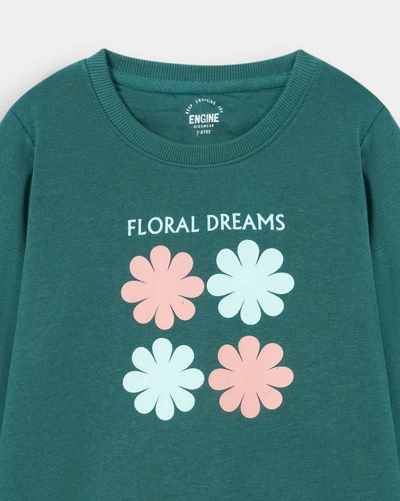 Girls Graphic Sweatshirt - Engine - Buy Now