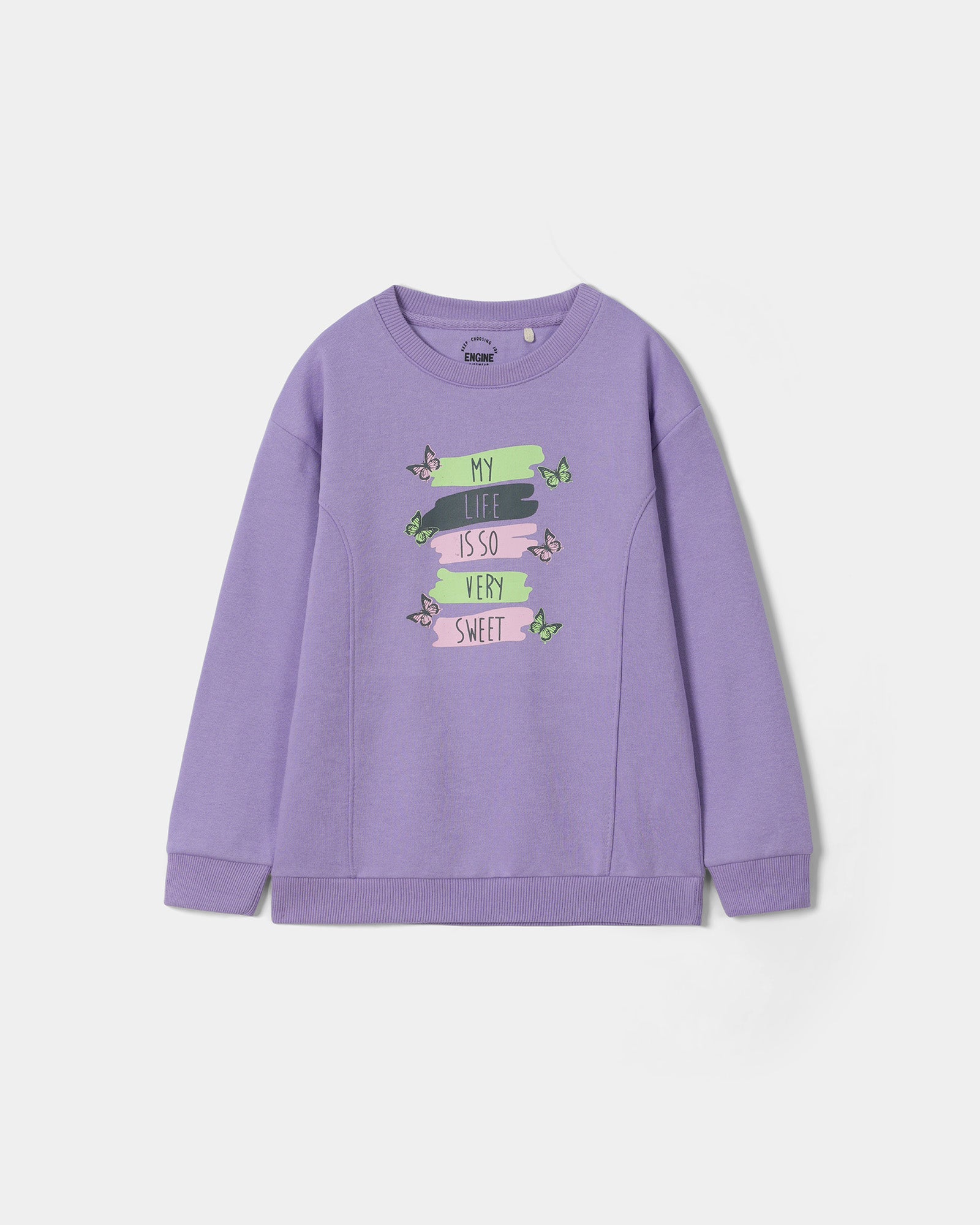 Girls Graphic Sweatshirt