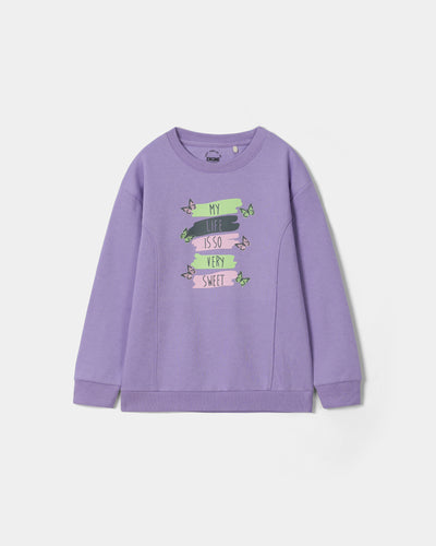 Girls Graphic Sweatshirt