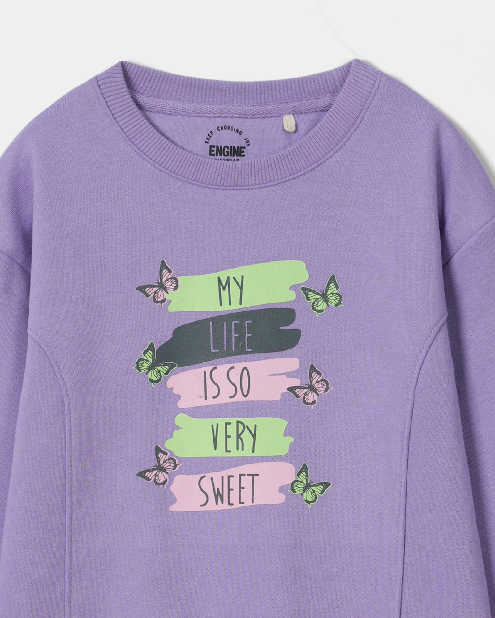 Girls Graphic Sweatshirt