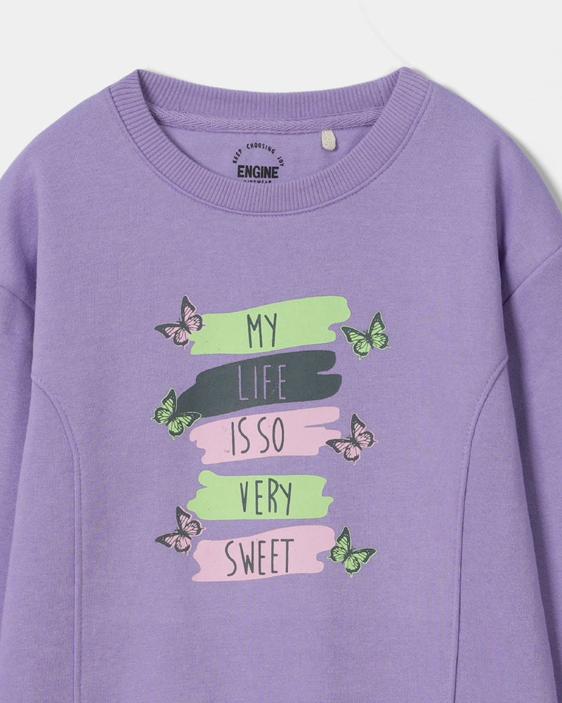 Girls Graphic Sweatshirt - Engine - Buy Now