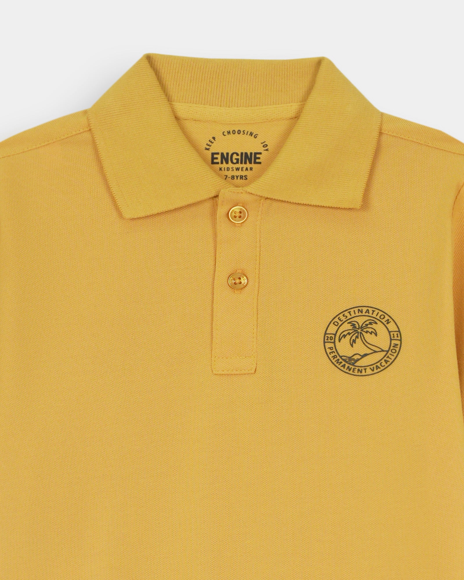 Boys Polo Tee - Engine - Buy Now