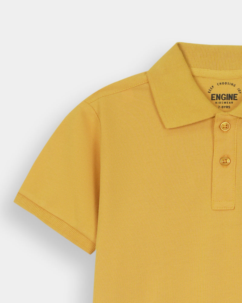 Boys Polo Tee - Engine - Buy Now