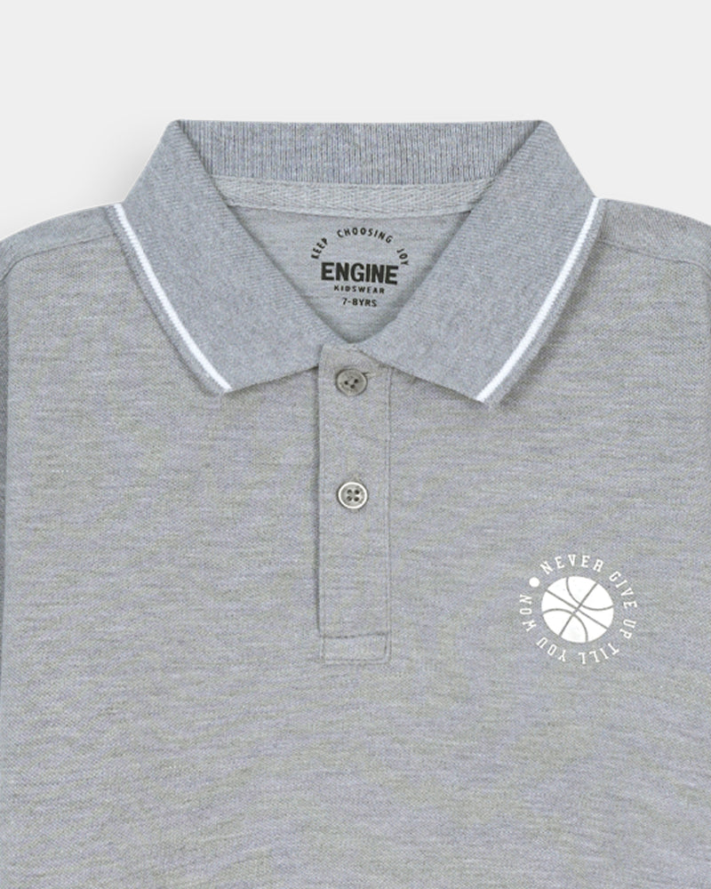 Boys Polo Tee - Engine - Buy Now