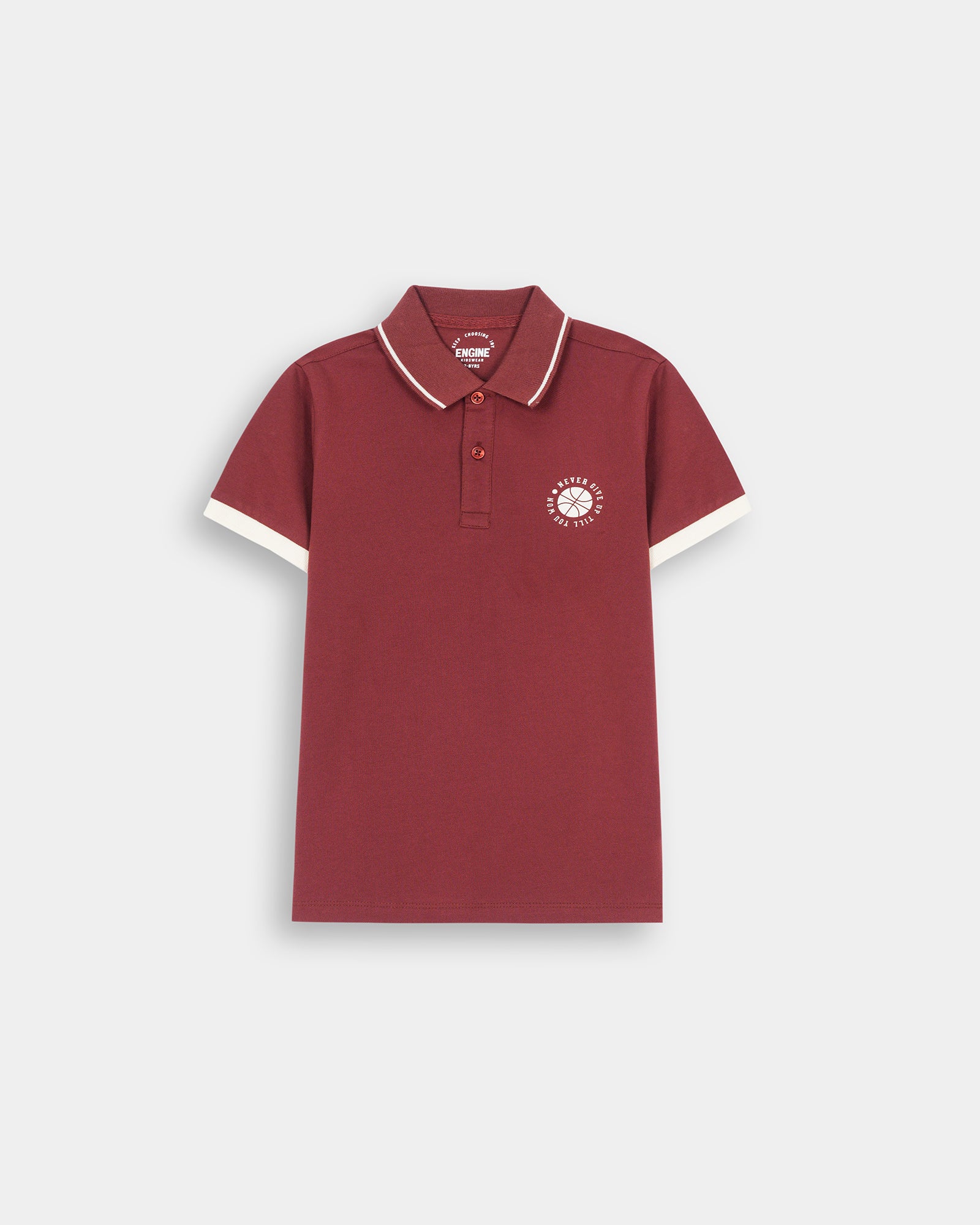 Boys Polo Tee - Engine - Buy Now