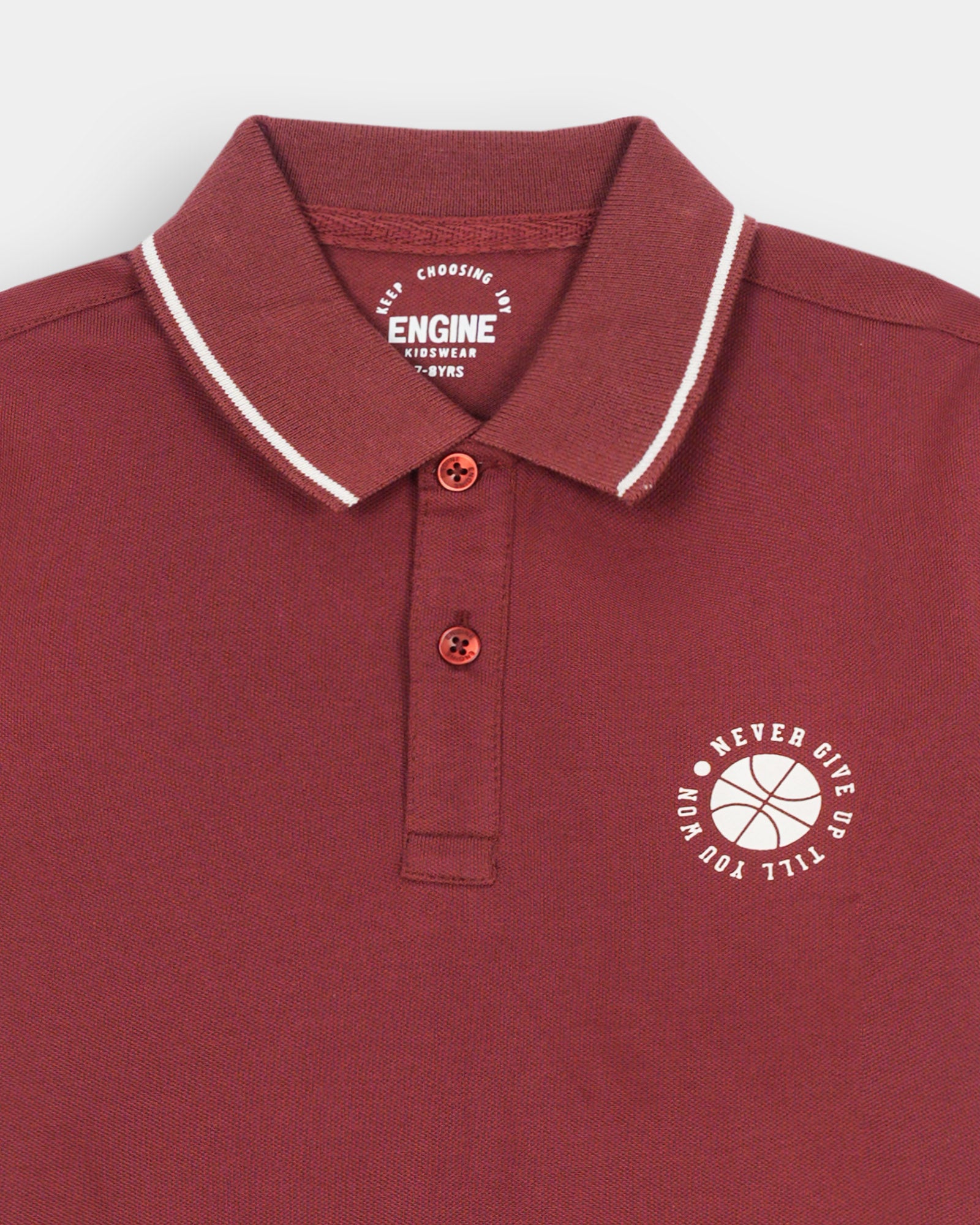 Boys Polo Tee - Engine - Buy Now