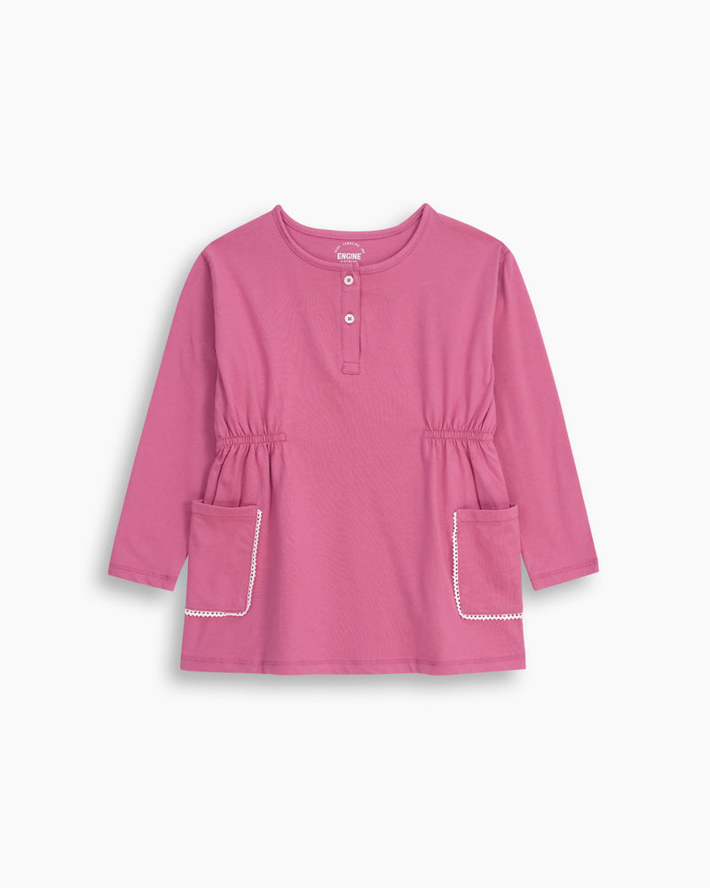 Girls Plain Dress - Engine - Buy Now