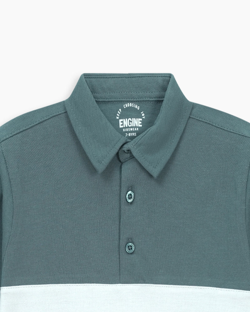 Boys Polo Tee - Engine - Buy Now