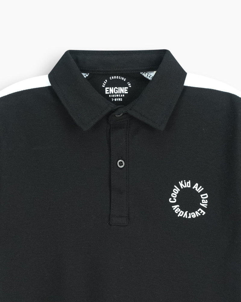 Boys Polo Tee - Engine - Buy Now