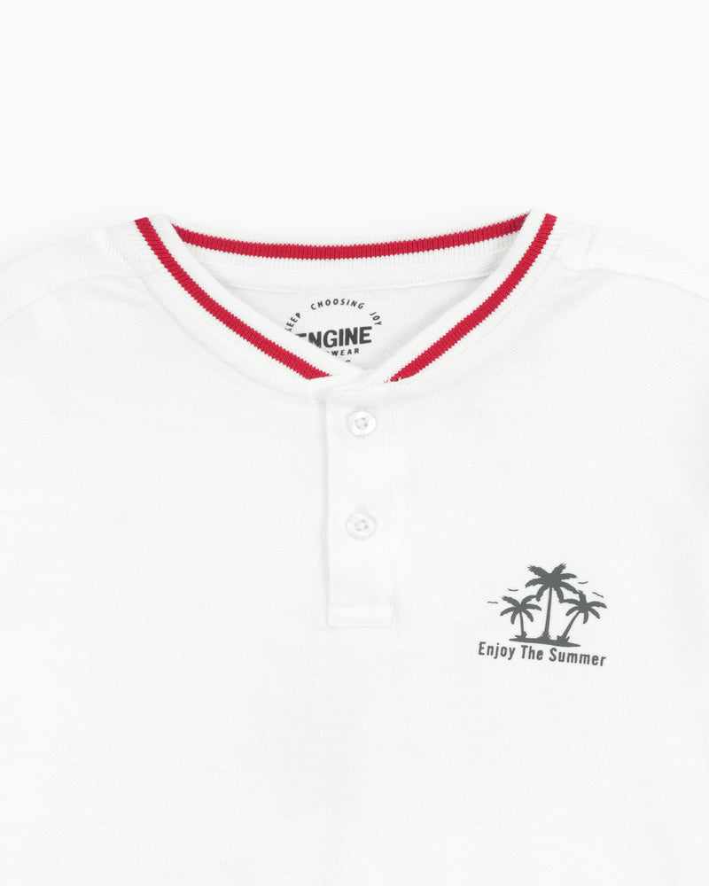 Boys Polo Tee - Engine - Buy Now