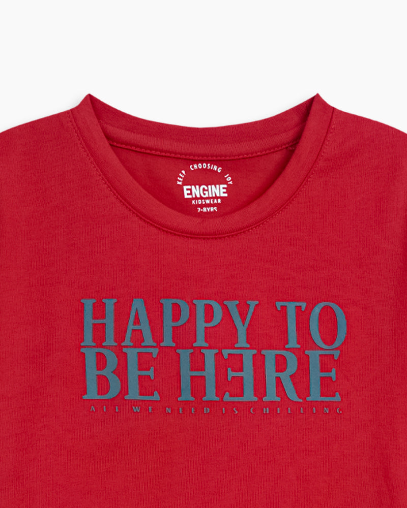 Boys T Shirt - Engine - Buy Now
