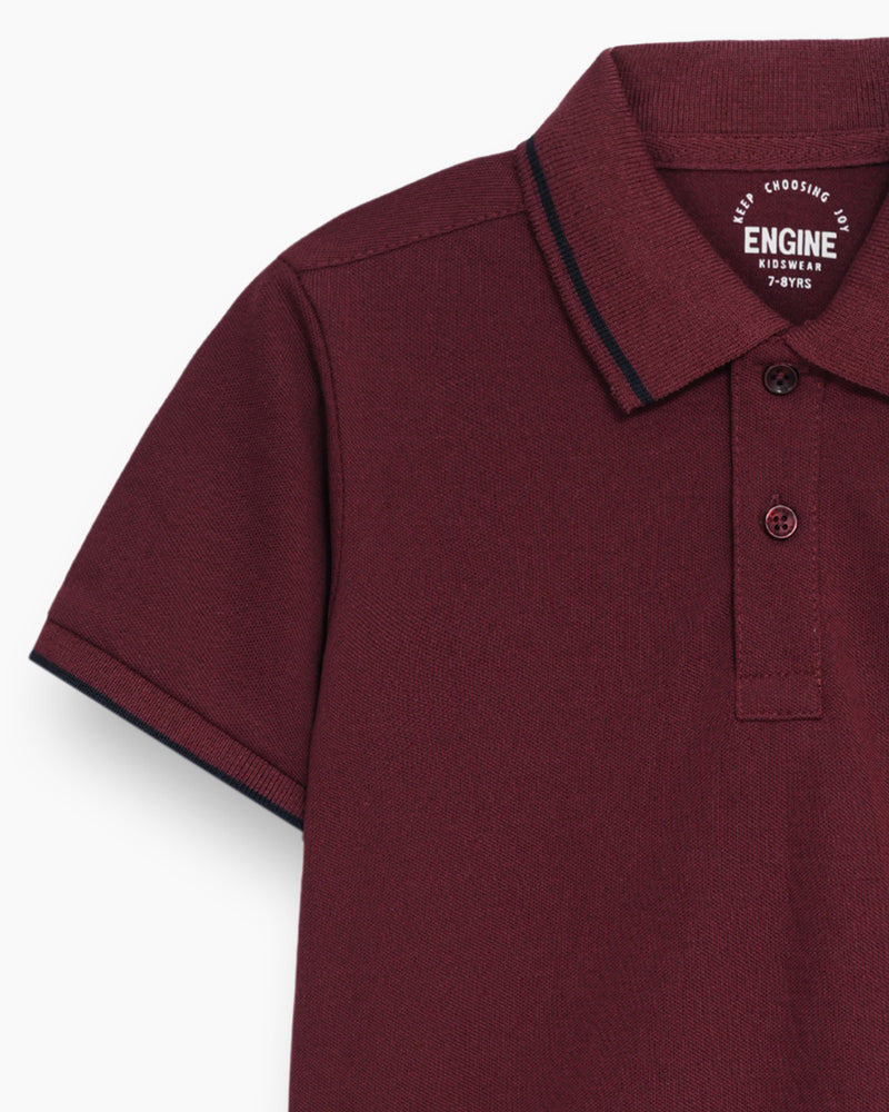Boys Polo Tee - Engine - Buy Now