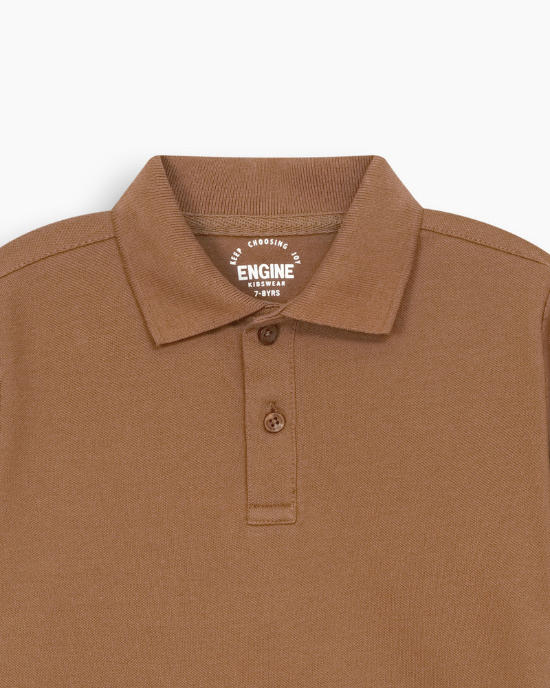 Boys Polo Tee - Engine - Buy Now
