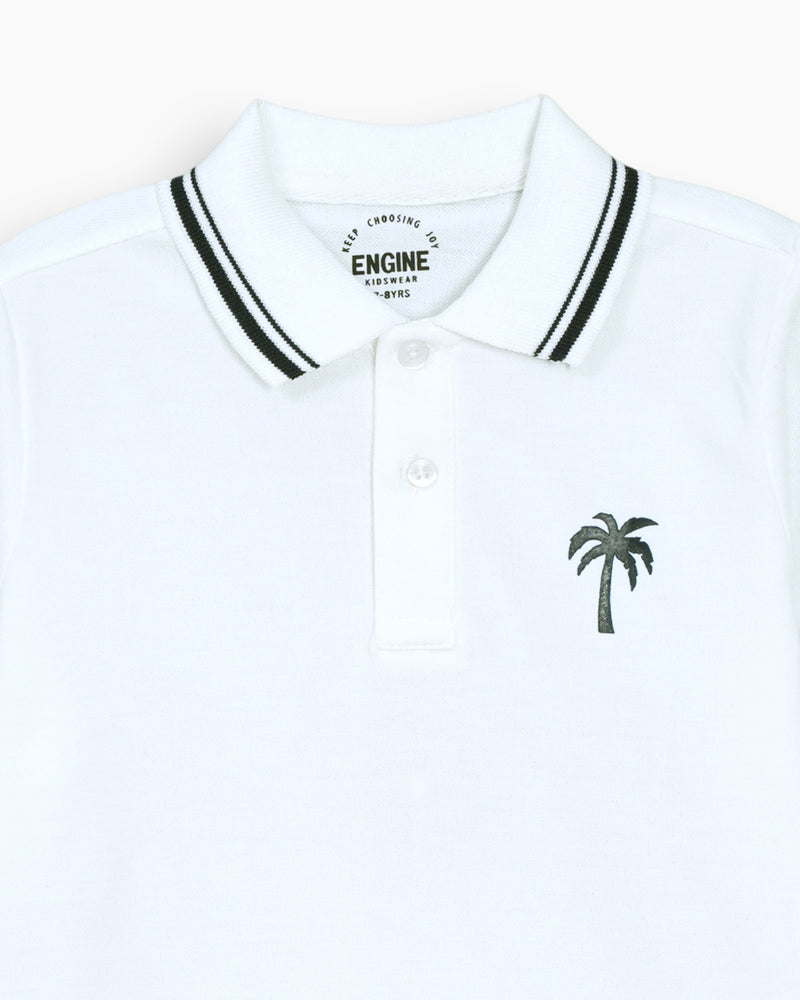 Boys Polo Tee - Engine - Buy Now