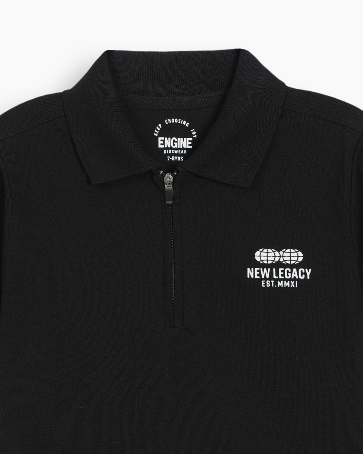 Boys Zipper Polo - Engine - Buy Now
