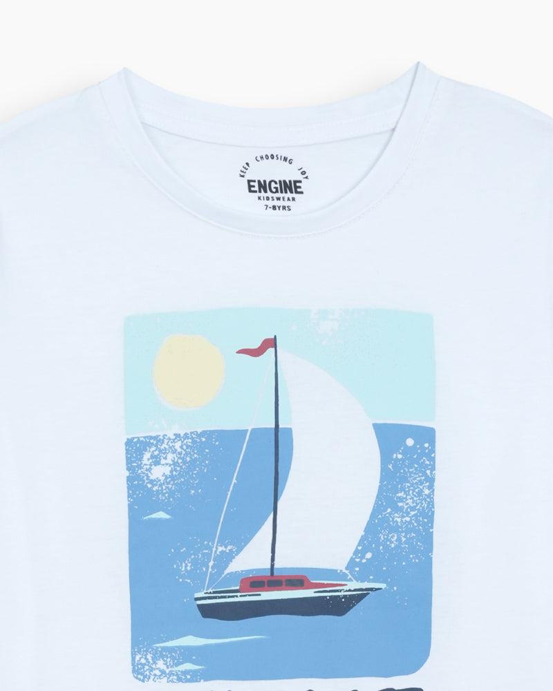 Boys T Shirt - Engine - Buy Now