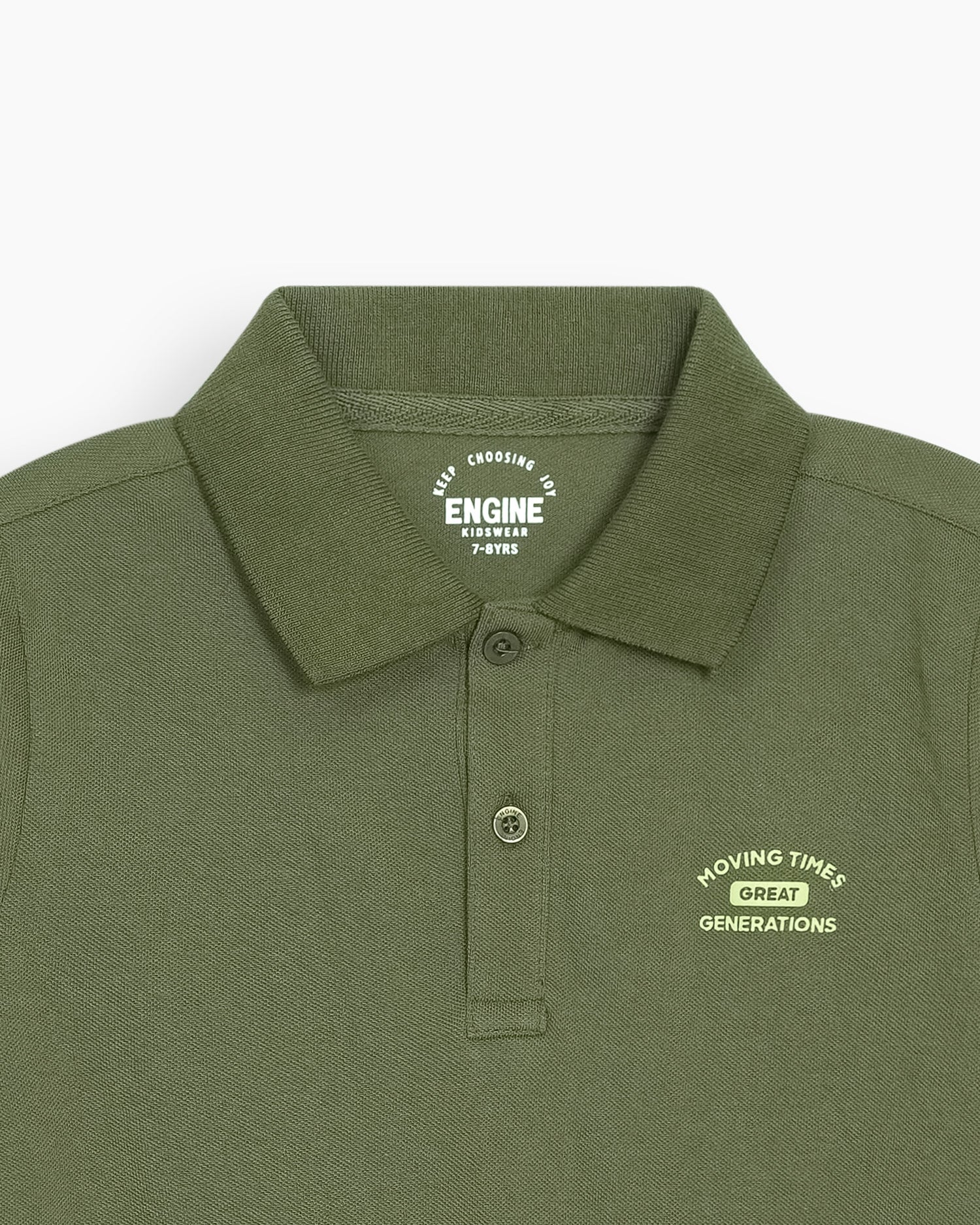 Boys Polo Tee - Engine - Buy Now