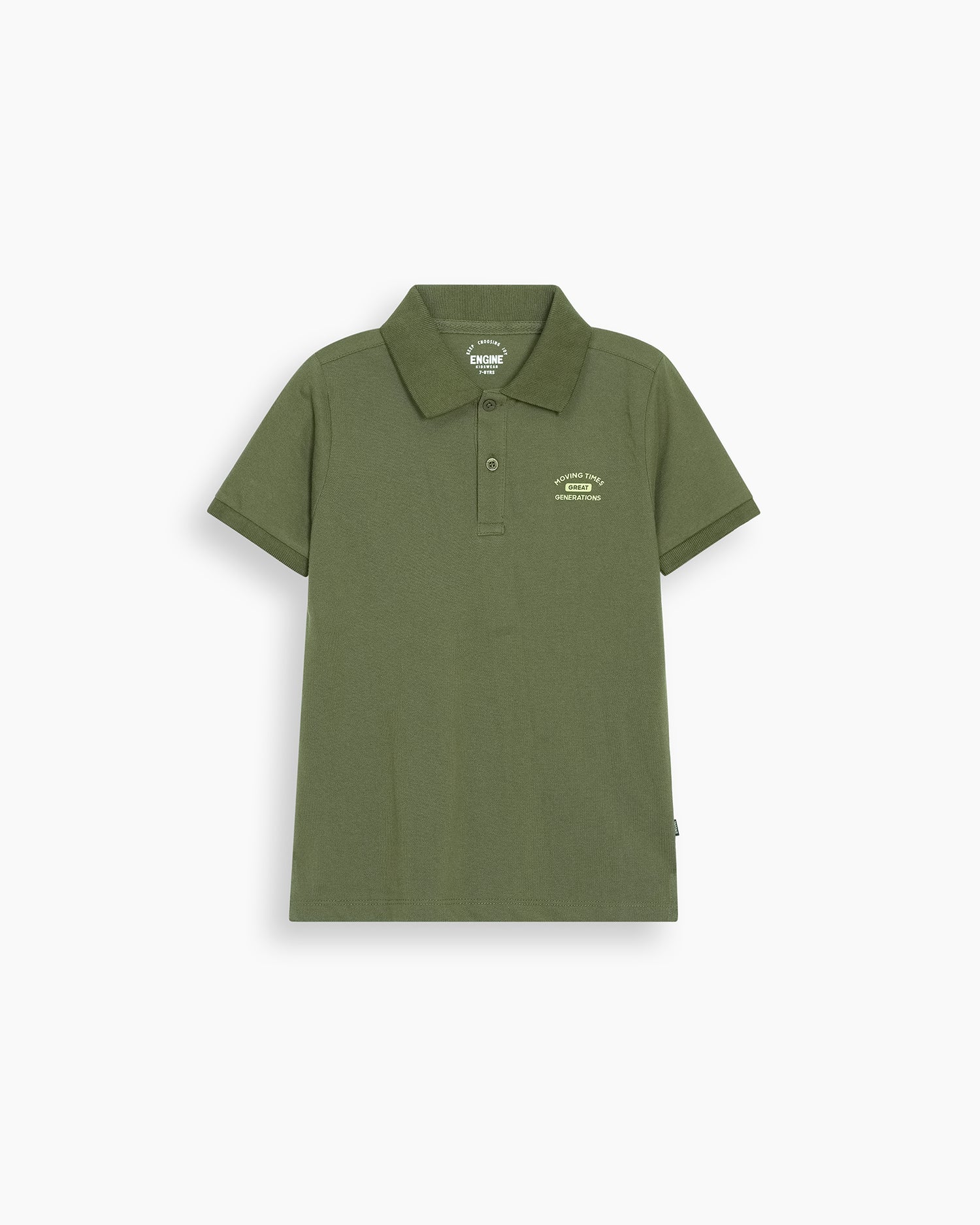 Boys Polo Tee - Engine - Buy Now