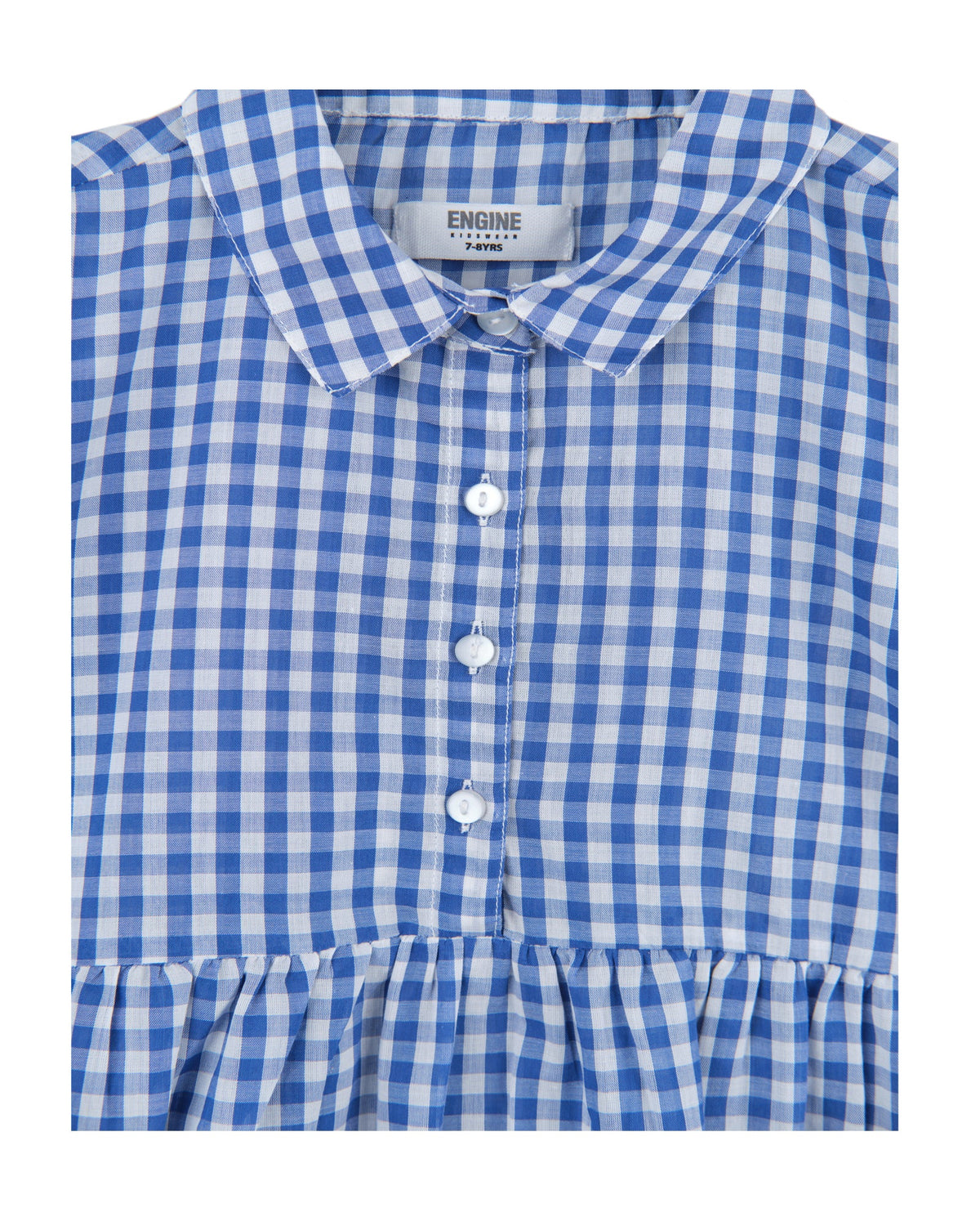 Girls Check Dress - Engine - Buy Now