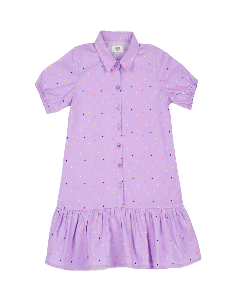 Girls Printed Gather Top - Engine - Buy Now