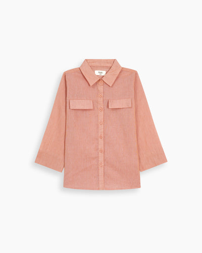 Girls Button Down Top
