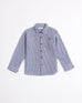 Boys L/S Check Casual Shirt